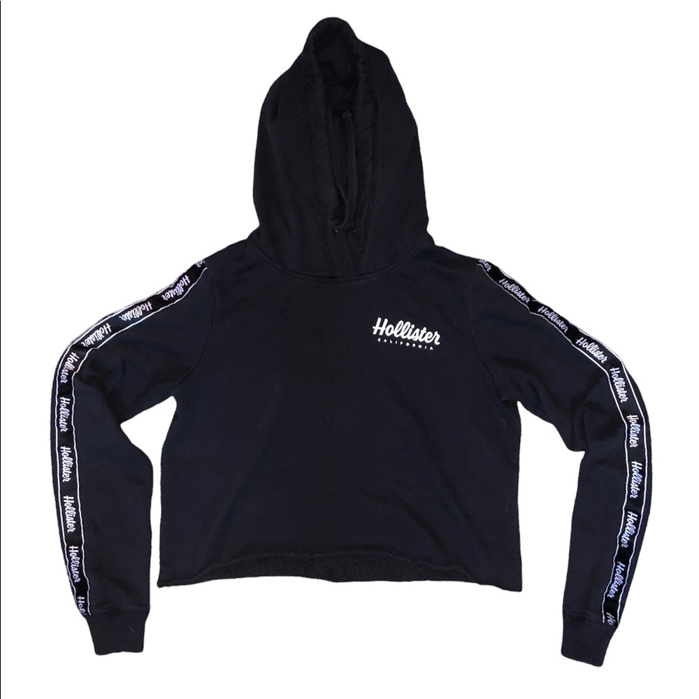 Cropped Hollister hoodie